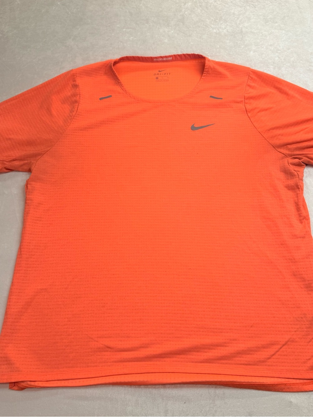 Nike Men’s Short Sleeve Dri-FIT Shirt - Bright Orange